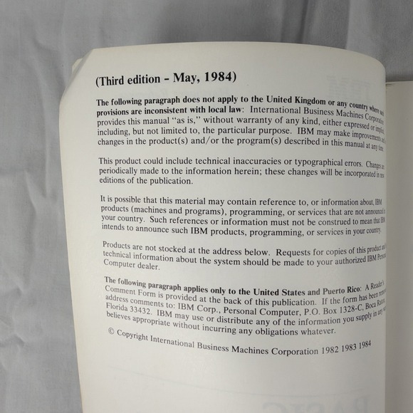 IBM Basic Handbook General Programming Information - Picture 9 of 9